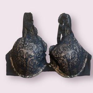 Third Love Lace Contour Plunge Bra Size 36D